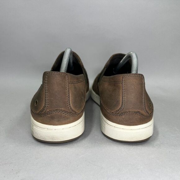 Abeo Advantage Pam Shoes Men's Size 9.5 Brown Leather Slip On Loafers Sneakers - Picture 6 of 11